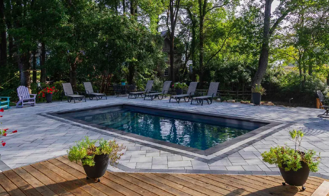Fiberglass Pools project example